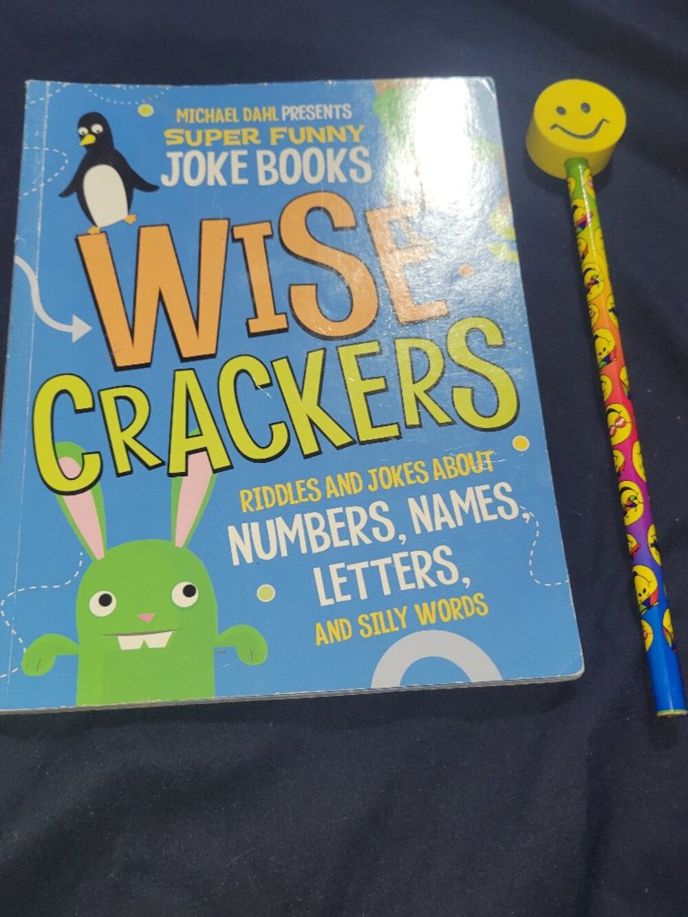 Wise Crackers by Micheal Dahl book (super funny joke bs series)ok